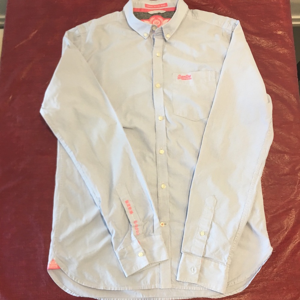 Superdry London Button Down Shirt. Size L.